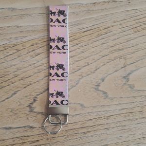 Coach Pink wristlet strap